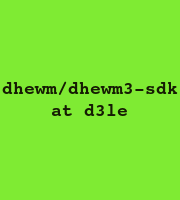 dhewm/dhewm3-sdk at d3le